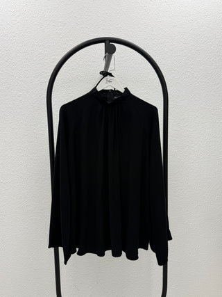 BLUSE MIT WEITEN ÄRMELN