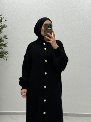 Bouclé-Cardigan Lang