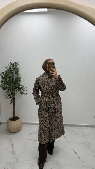 LEOPARDEN - TRENCHCOAT