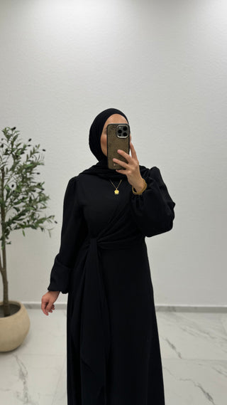 KLEID MIT BINDEDETAIL