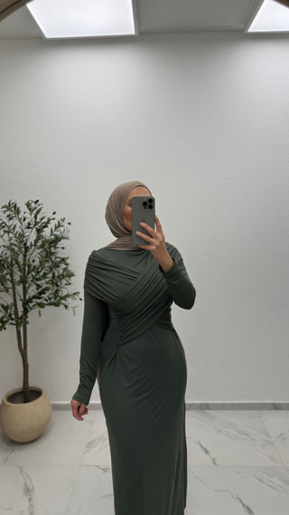 DRAPIERTES - KLEID