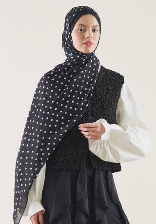 FRESHSCARFS - Small Polka Dot Pattern Rami Hijab
