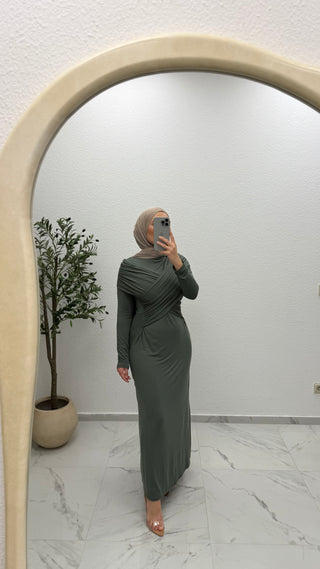 DRAPIERTES - KLEID