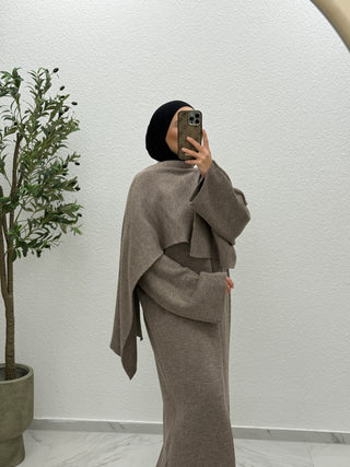 DARIA - STRİCK CAPE LANG