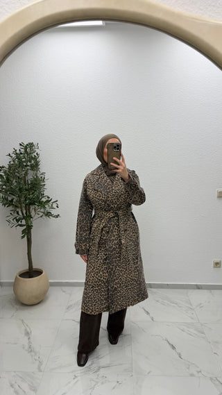 LEOPARDEN - TRENCHCOAT