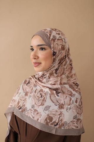 BLOOM - HIJAB AUS BAUMWOLLE