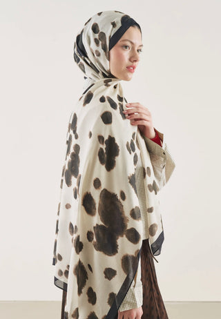 FRESHSCARFS - Cow Pattern Rami Hijab