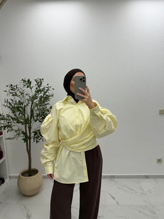 OVERSIZE - BAUMWOLLBLUSE