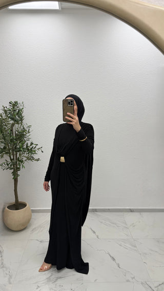 FIGURBETONTES CAPE - KLEID