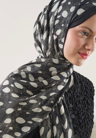 FRESHSCARFS - Wild Fawn Pattern Rami Hijab