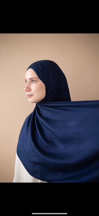 HIJAB - JACQUARD-PAISLEY-MUSTER