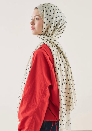 FRESHSCARFS - Small Polka Dot Pattern Rami Hijab