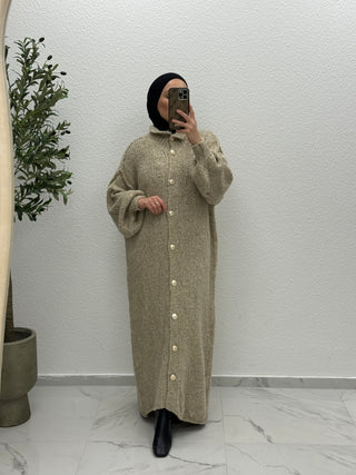 BOUCLÉ - CARDİGAN LANG