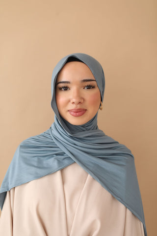 PREMIUM JERSEY HIJAB - SKY BLUE