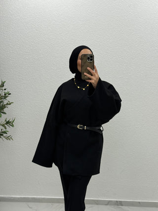 ELINA - JACKE MIT GÜRTEL