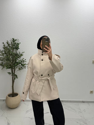 HIGH NECK - TRENCHCOAT