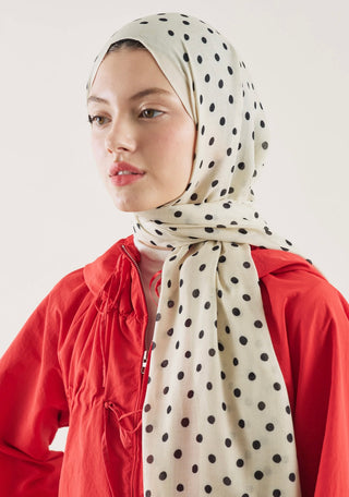 FRESHSCARFS - Small Polka Dot Pattern Rami Hijab
