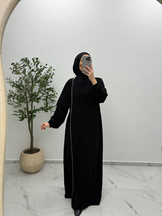 AYSUN - ABAYA MIT STRASS - DETAILS