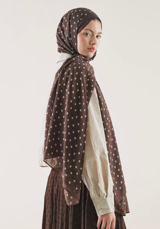 FRESHSCARFS - Small Polka Dot Pattern Rami Hijab