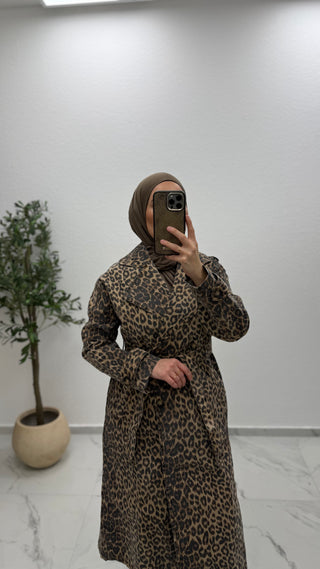 LEOPARDEN - TRENCHCOAT