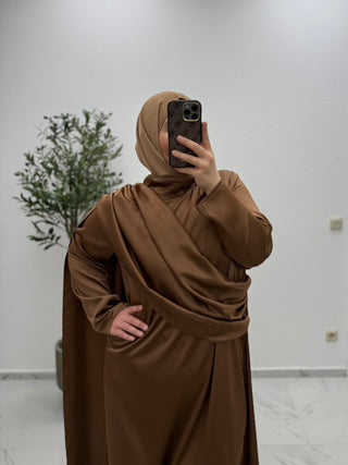 HÜSNA - SATIN KLEID