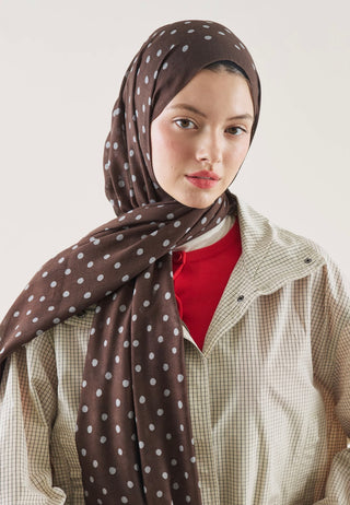 FRESHSCARFS - Small Polka Dot Pattern Rami Hijab