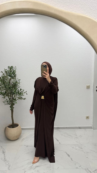 FIGURBETONTES CAPE - KLEID