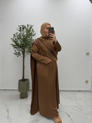 HÜSNA - SATIN KLEID