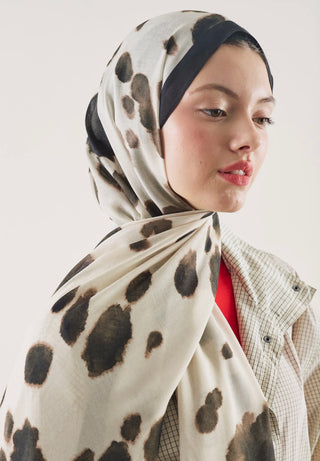 FRESHSCARFS - Cow Pattern Rami Hijab