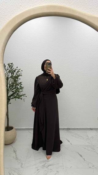 KLEID MIT BINDEDETAIL
