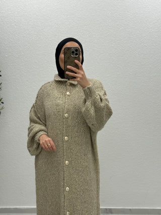 BOUCLÉ - CARDİGAN LANG
