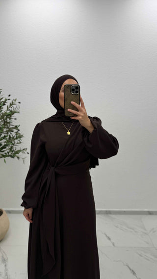 KLEID MIT BINDEDETAIL