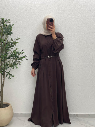 KLEID MIT GÜRTEL