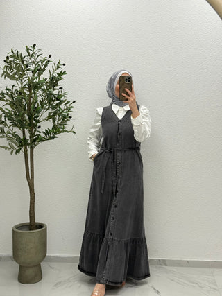 HALIMAH - DENIM DRESS
