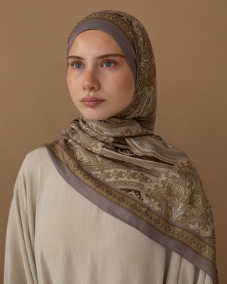 LINA - HIJAB DUSTY MAUVE