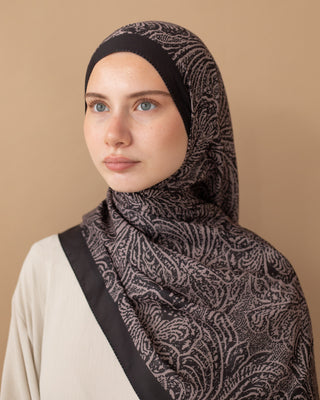 SOFIA - HIJAB DARK BROWN