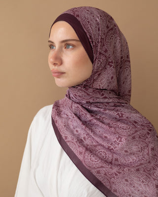 ALICE - HIJAB DARK CHERRY