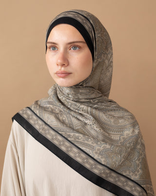 LINA - HIJAB STONE BEIGE